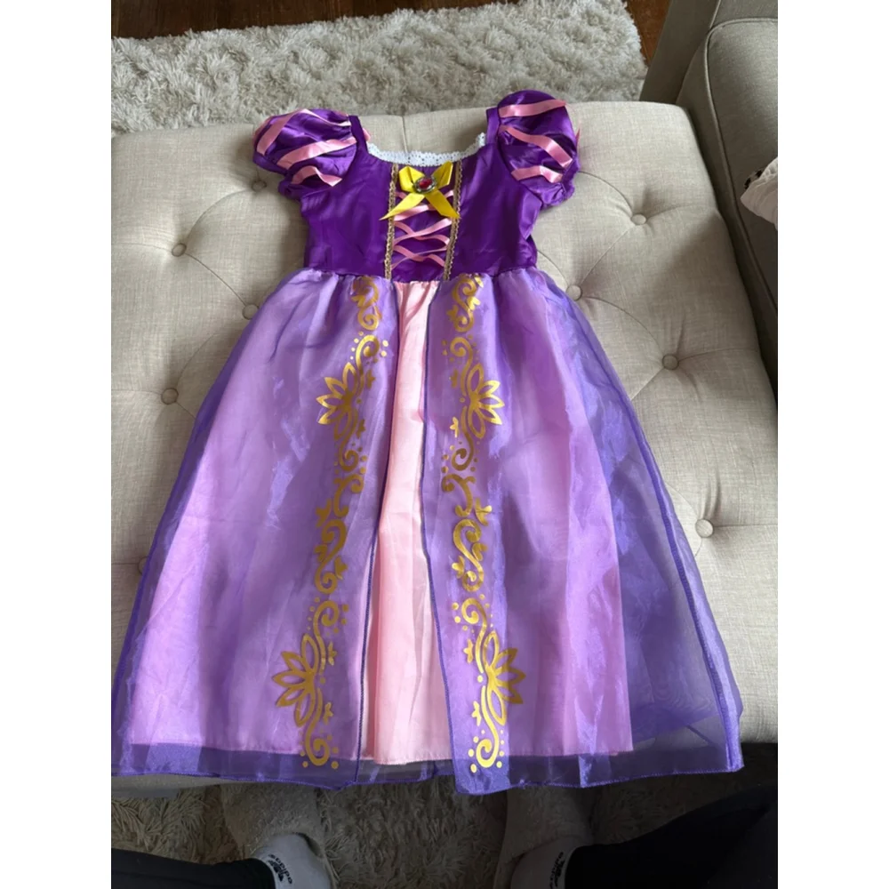 Girls Princess Costume Purple Pink size 7/130